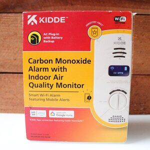 Kidde Smart Carbon Monoxide Detector & Indoor Air Quality Monitor AC Plug In